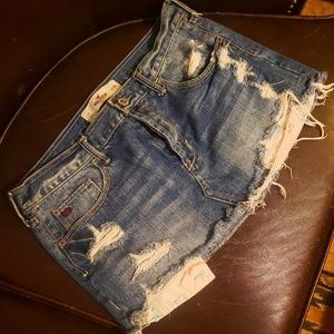 Hollister Distressed Skirt